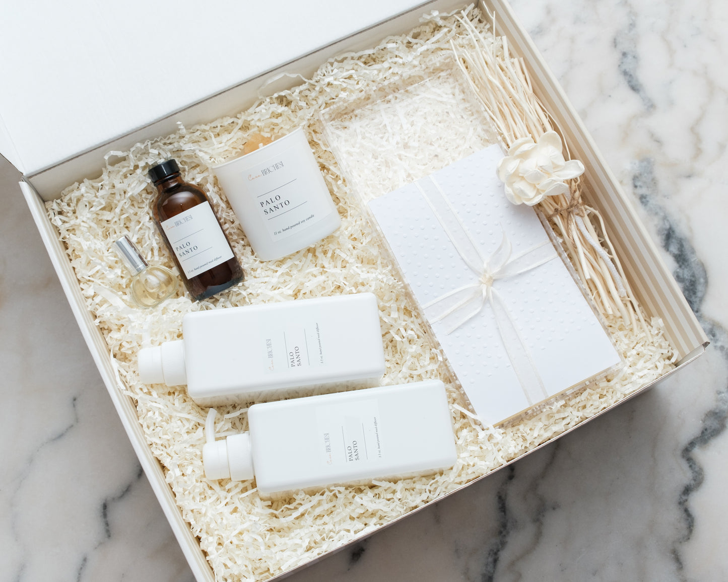 Palo Santo Guest Bathroom Set