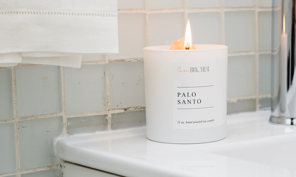 Palo Santo Guest Bathroom Set